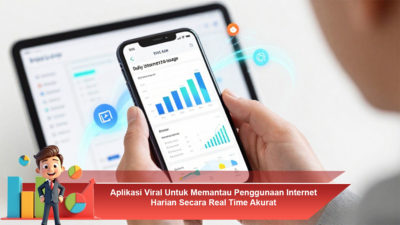 Aplikasi Viral Untuk Memantau Penggunaan Internet Harian Secara Real Time Akurat