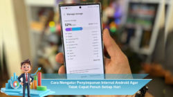 Cara Mengatur Penyimpanan Internal Android Agar Tidak Cepat Penuh Setiap Hari