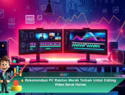 Rekomendasi PC Rakitan Murah Terbaik Untuk Editing Video Berat Harian