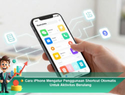 Cara iPhone Mengatur Penggunaan Shortcut Otomatis Untuk Aktivitas Berulang