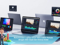 Rekomendasi Laptop untuk Video Editor Pemula dengan SSD Cepat dan Kinerja Andal