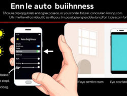 Cara Mengaktifkan Fitur Auto Brightness Agar Layar Menyesuaikan Cahaya Ruang Sekitar