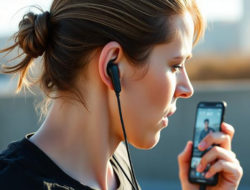 Ulasan Kenyamanan Earphone Sport Dengan Desain Cantolan Telinga Yang Sangat Kuat