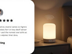 Review Gadget Singkat Lampu Tidur Sensor Cahaya Otomatis Nyala Saat Gelap
