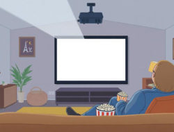 Review Singkat Proyektor Mini Portable: Nonton Film Serasa di Bioskop Pribadi Rumah